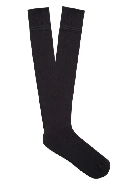 Zegna ribbed socks 