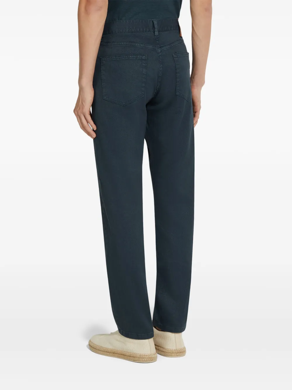 Zegna Straight jeans Blauw