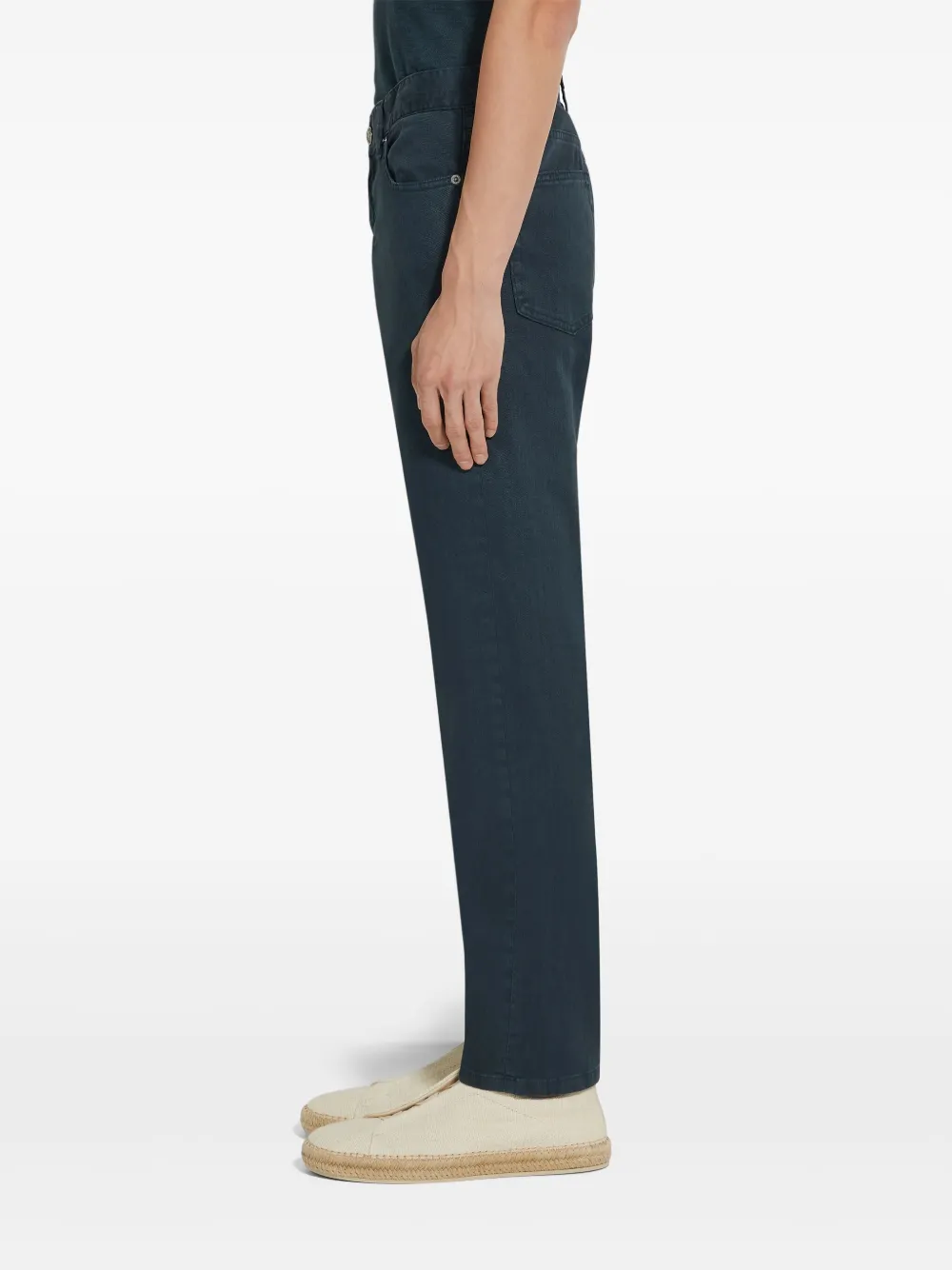 Zegna Straight jeans Blauw