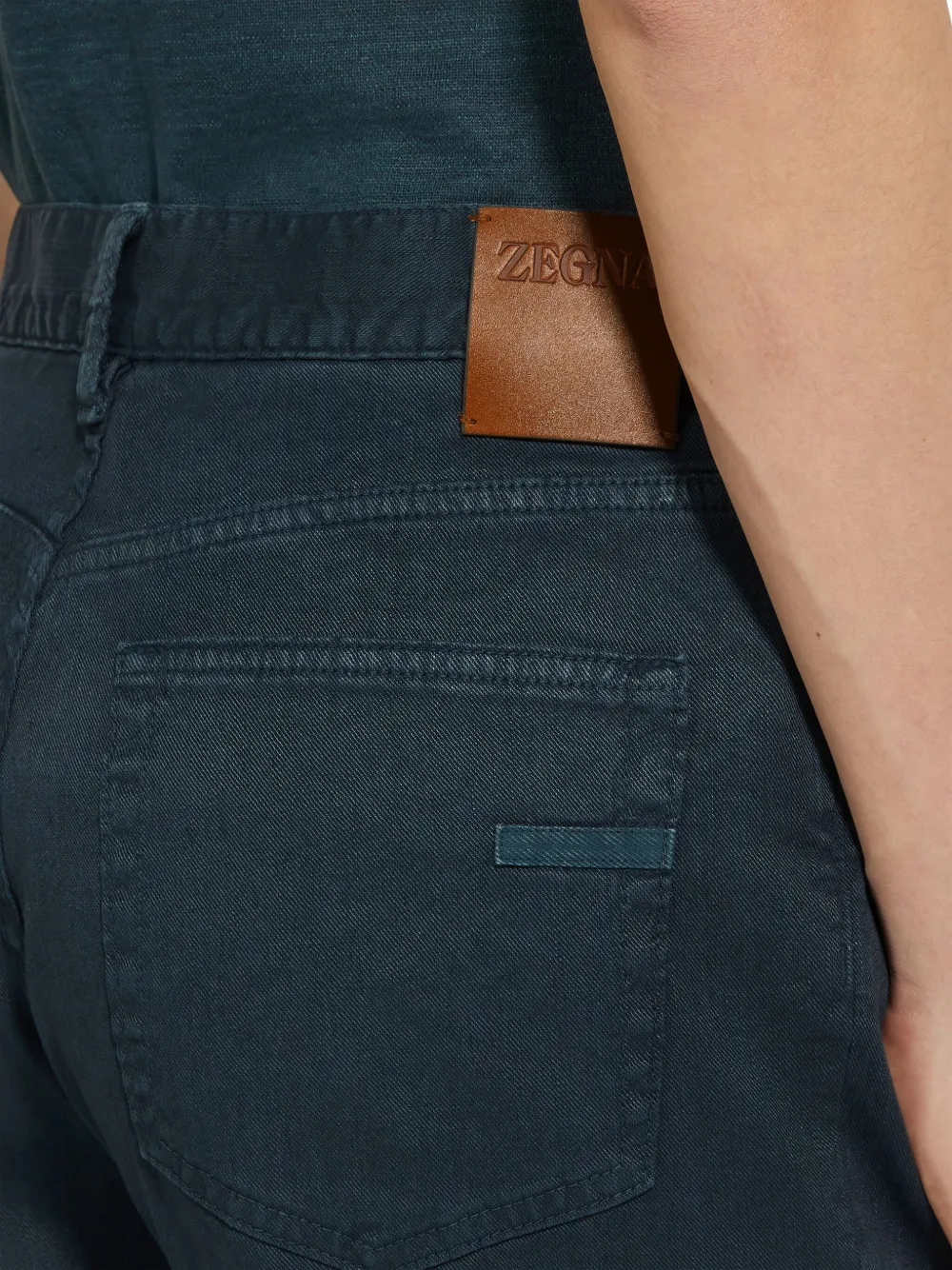 Zegna Straight jeans Blauw