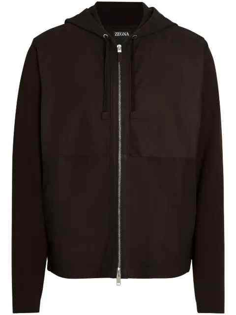 Zegna Secondskin wool hoodie