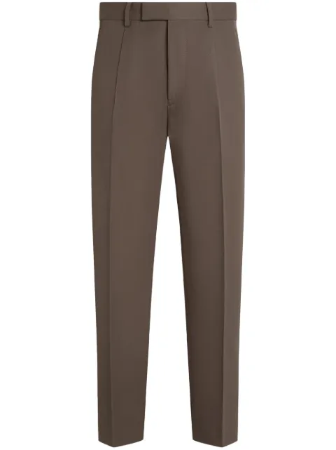 Zegna cotton-wool trousers