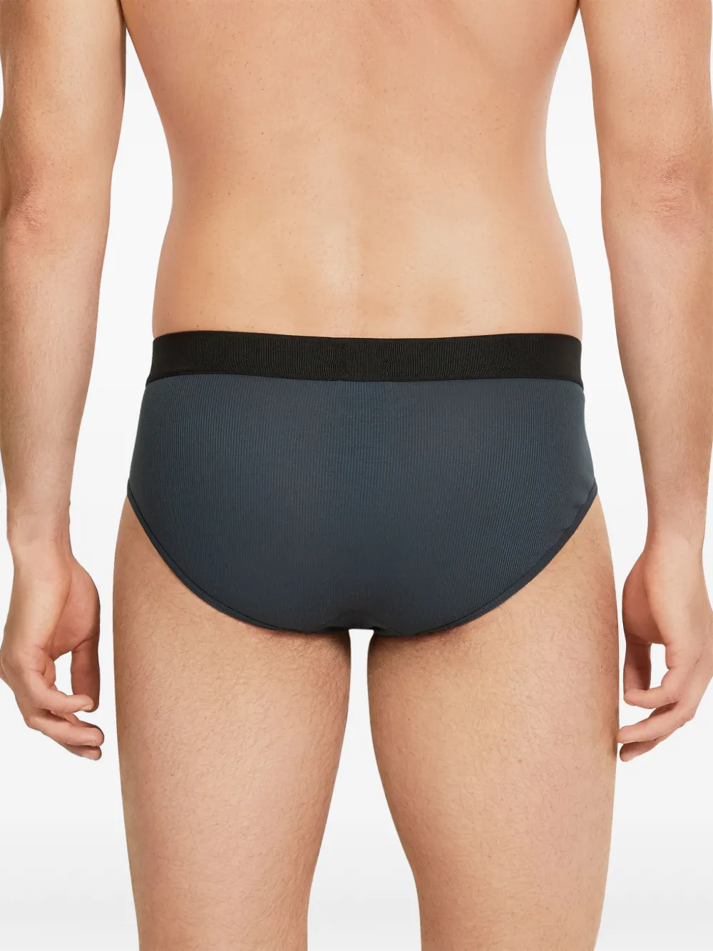 Zegna Slip met logoband Blauw