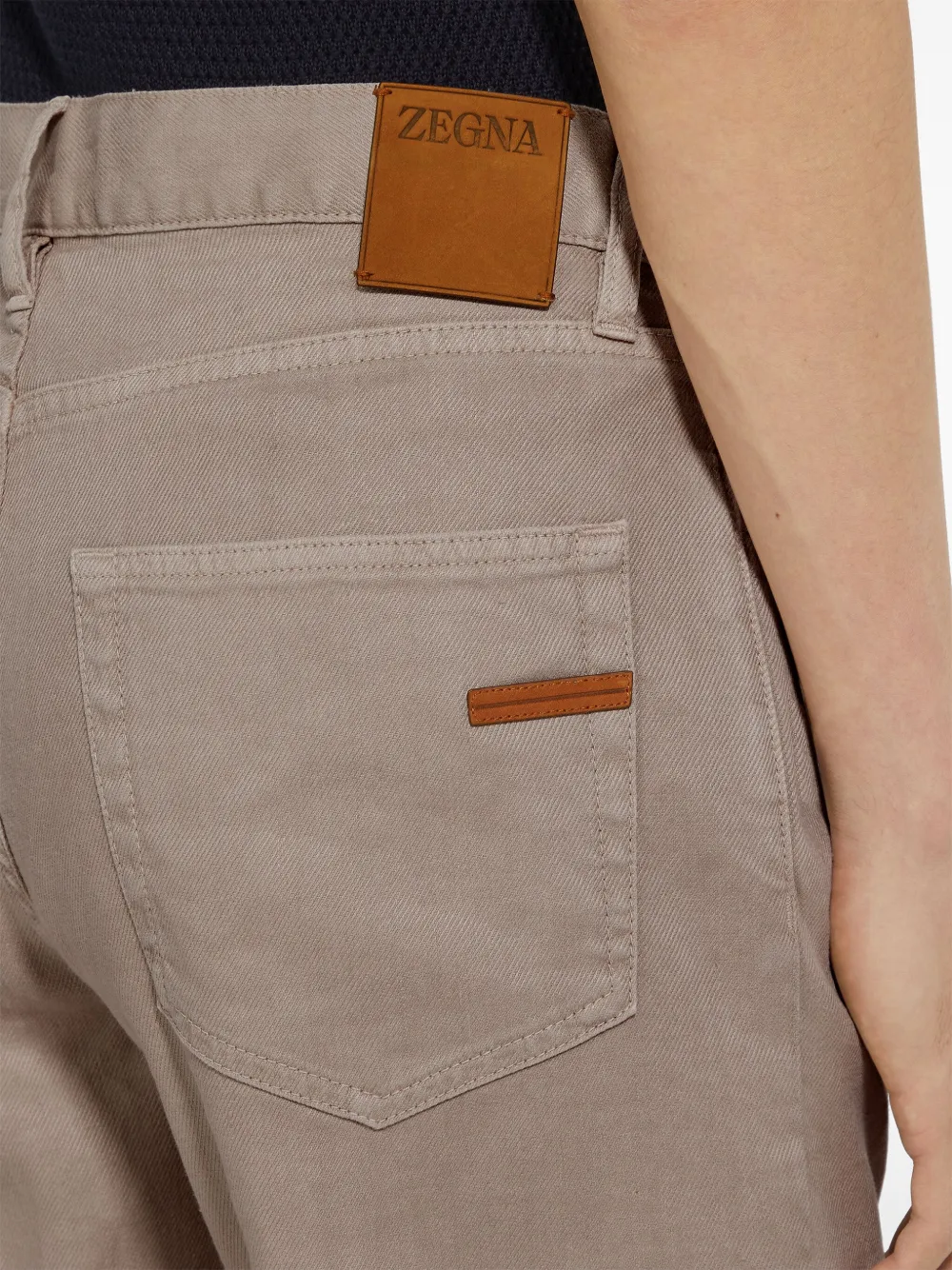 Zegna Jeans Bruin