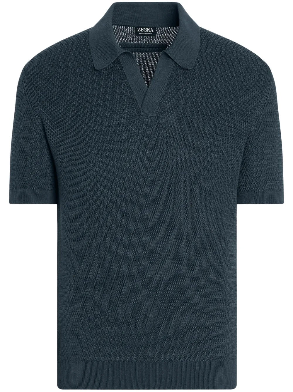 Zegna playera tipo polo | azul | Image 1