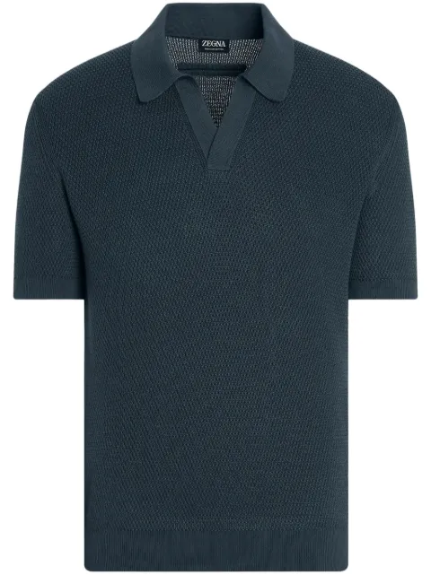 Zegna cotton polo shirt