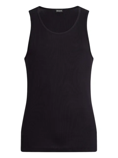 Zegna camiseta con escote redondo