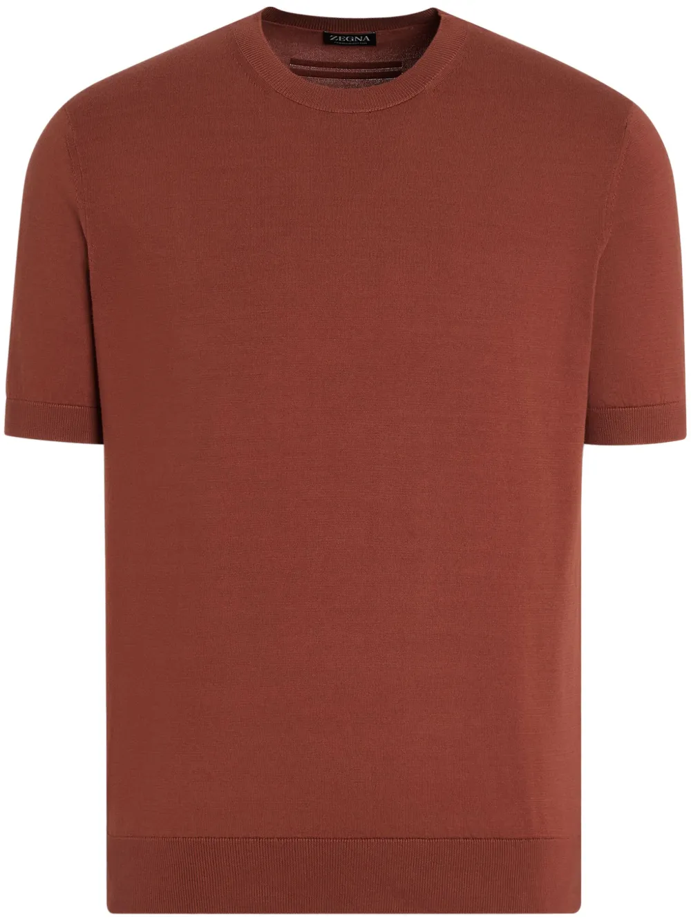 Zegna playera de algodón | rojo | Image 1