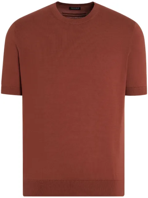 Zegna playera de algodón