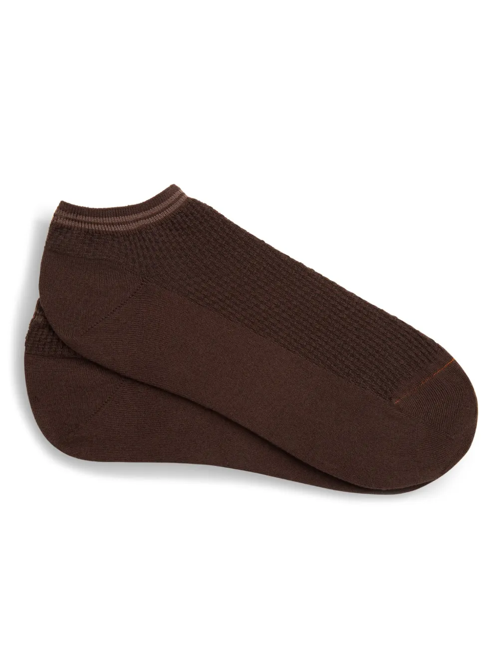 Zegna Sokken met gestreept detail Bruin