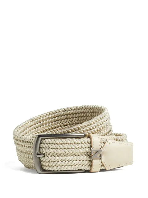 Zegna braided belt