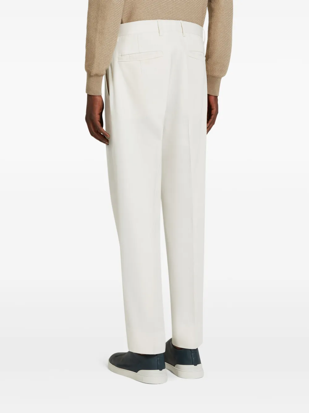 Zegna Plooibroek Wit