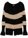 Vivienne Westwood Pre-Owned 2017-2018s striped cardigan - Black