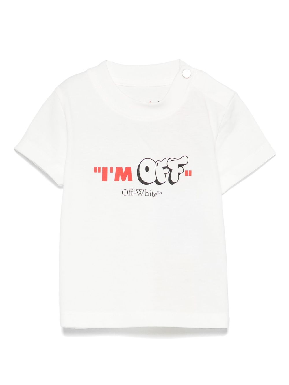 Off-White Kids slogan-print T-shirt