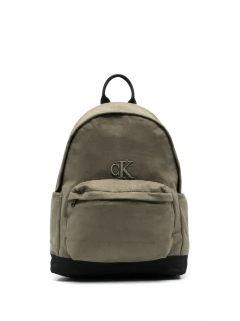 Calvin Klein Kids logo-embroidered backpack