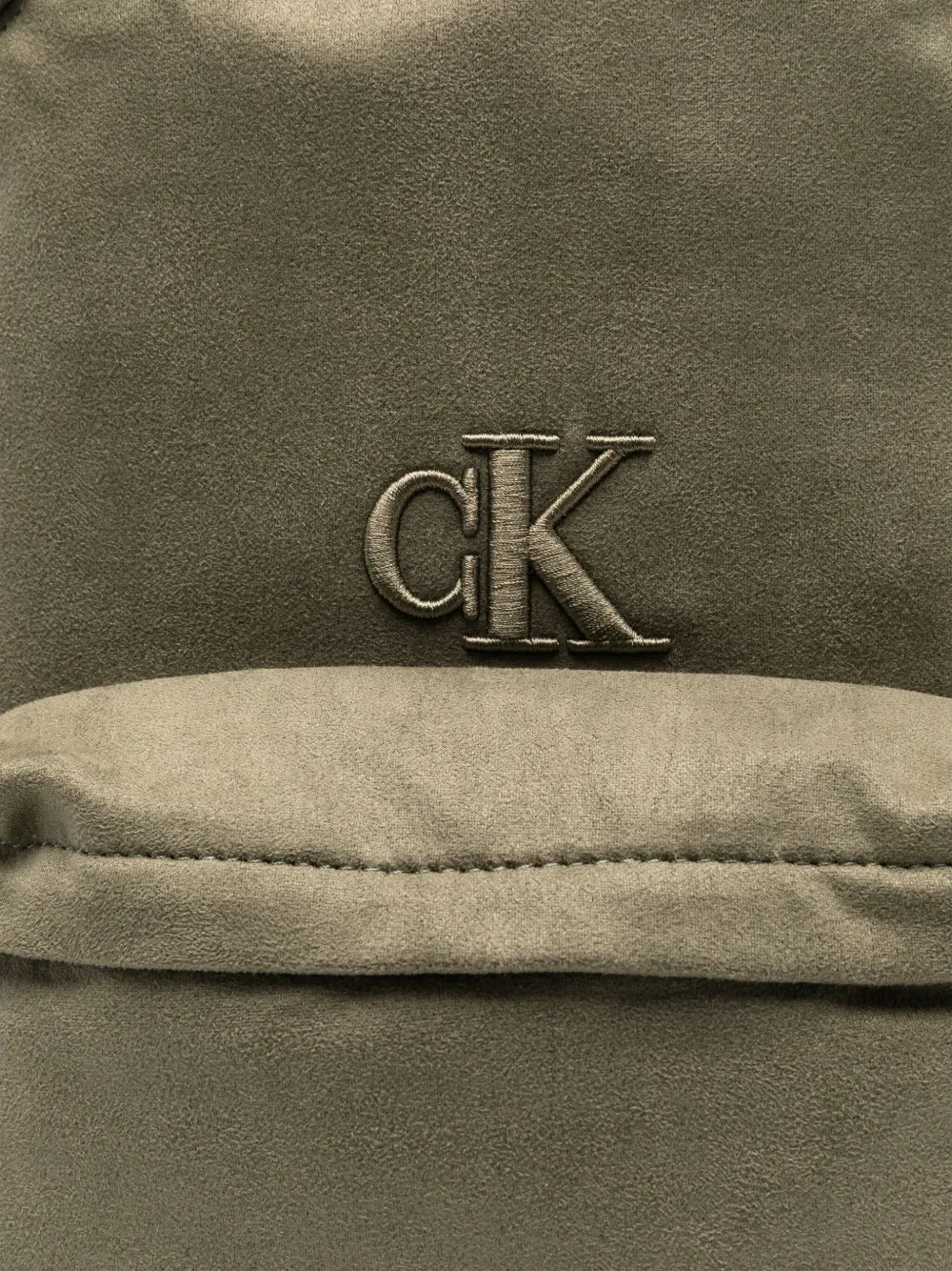 Calvin Klein Kids Rugzak met geborduurd logo Groen
