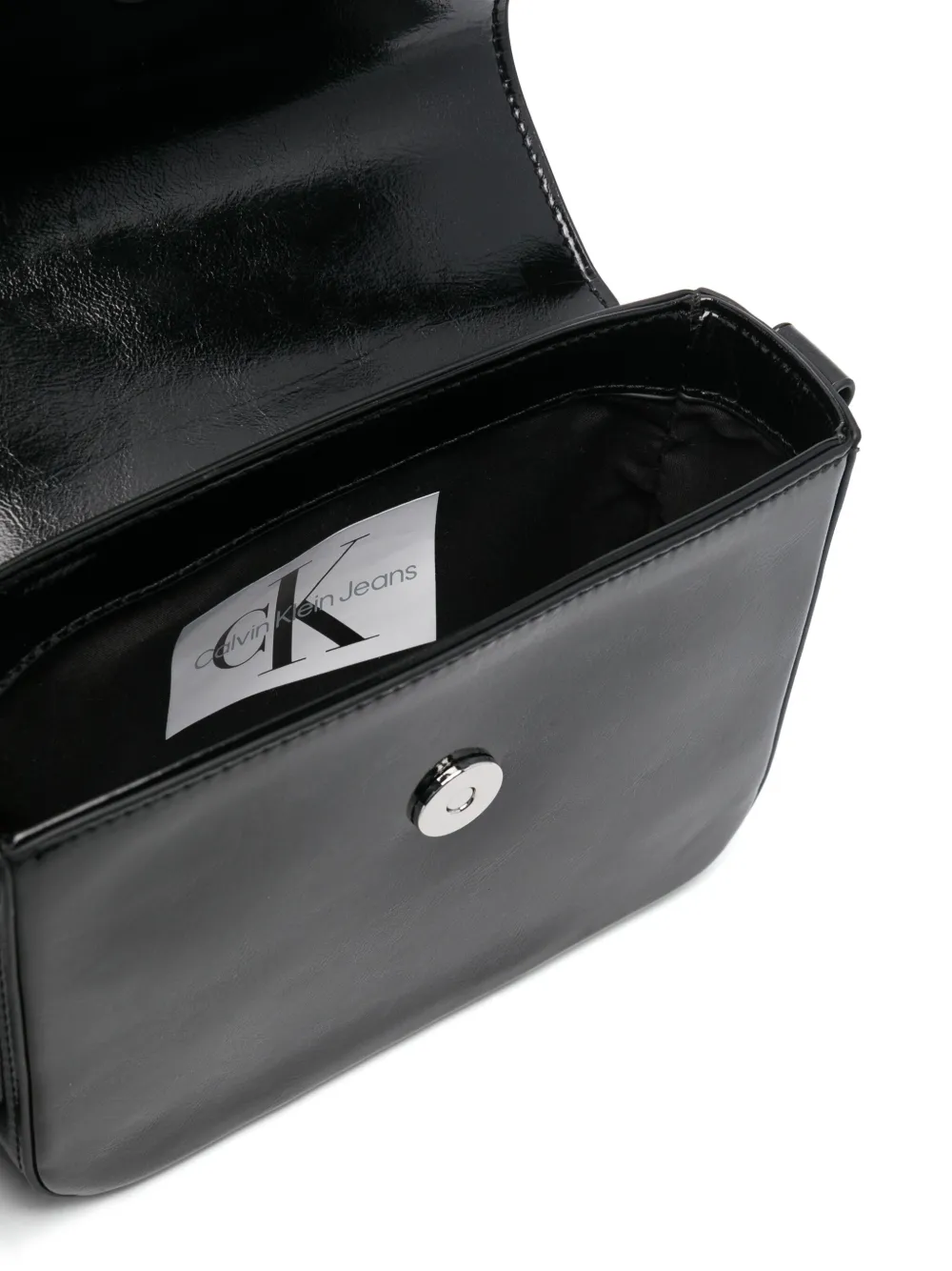 Calvin Klein Kids Crossbodytas met geborduurd logo Zwart
