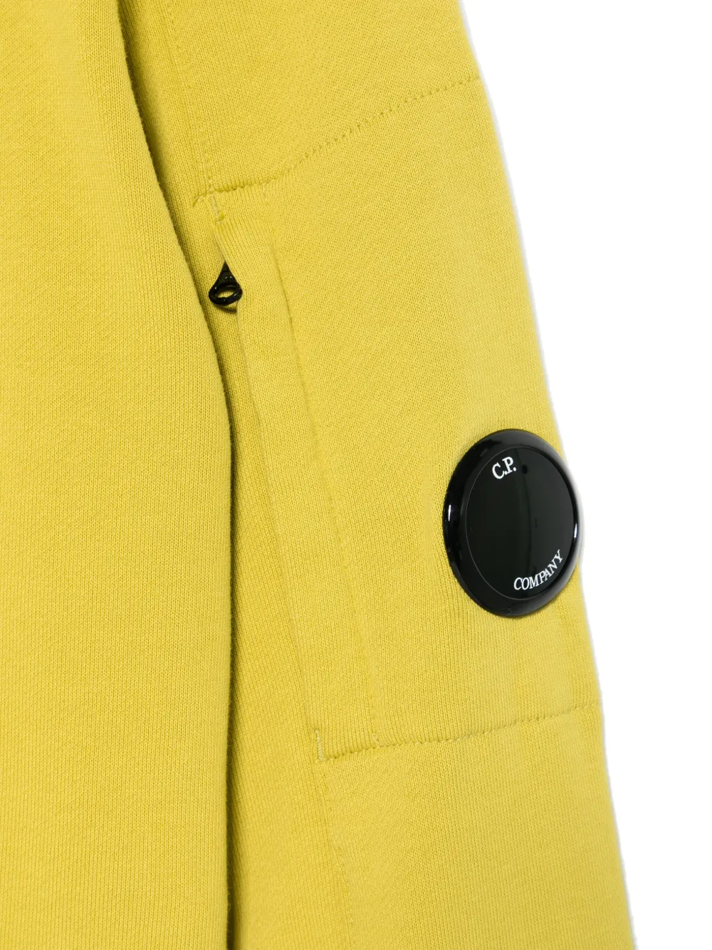 C.P. Company Kids Sweater met lens-detail Groen
