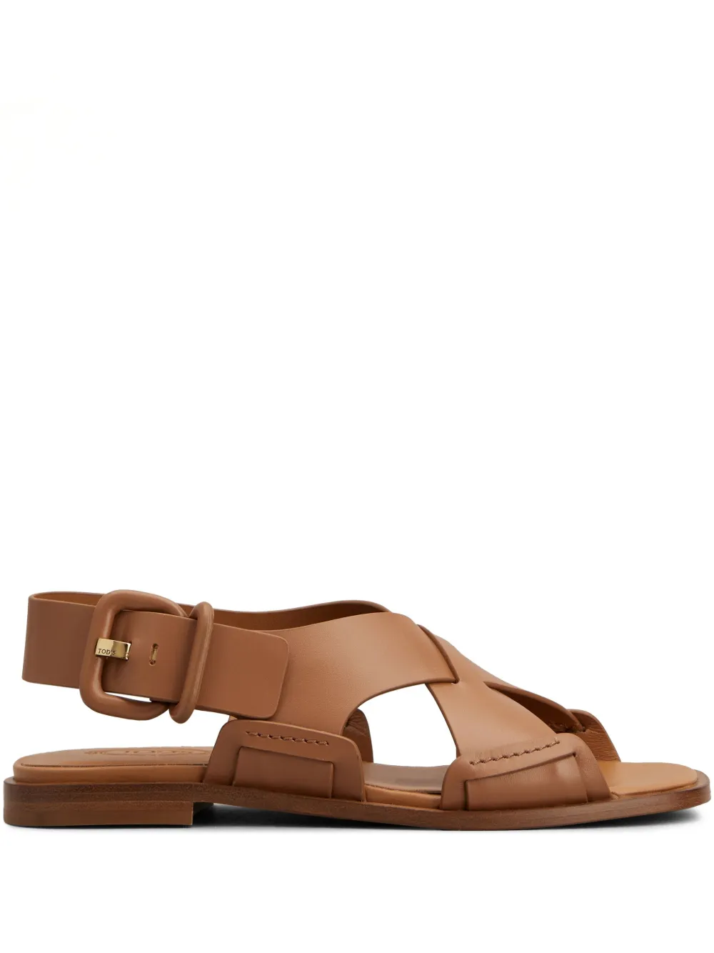 Tod's Leren sandalen Bruin