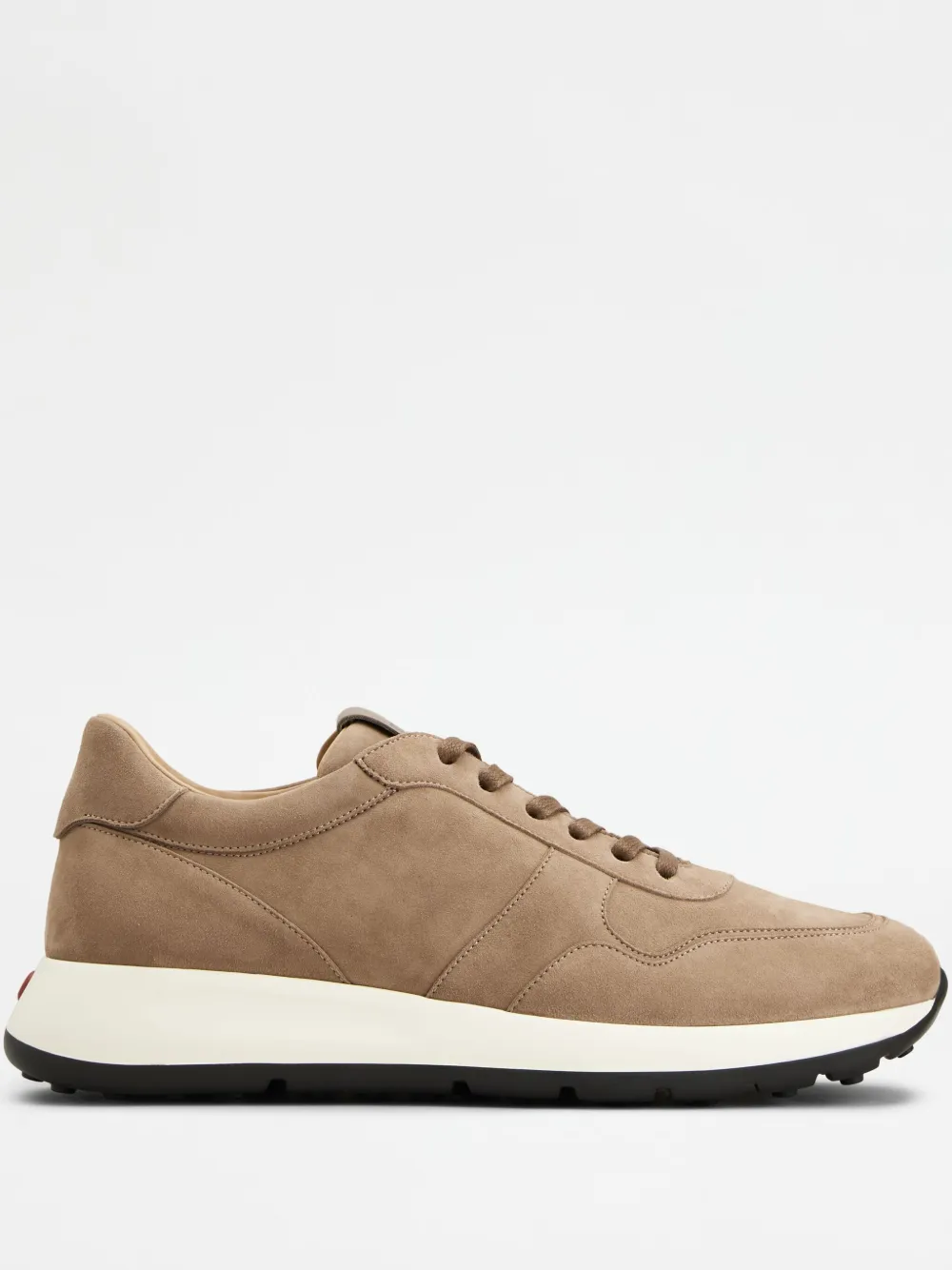 Tod's Suede Sneakers In Beige