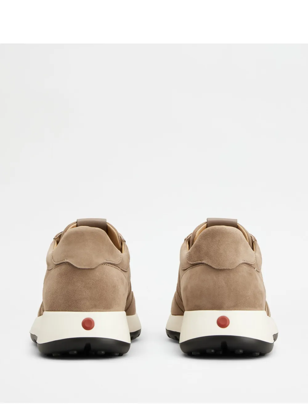 Tod's Suede Sneakers In Beige