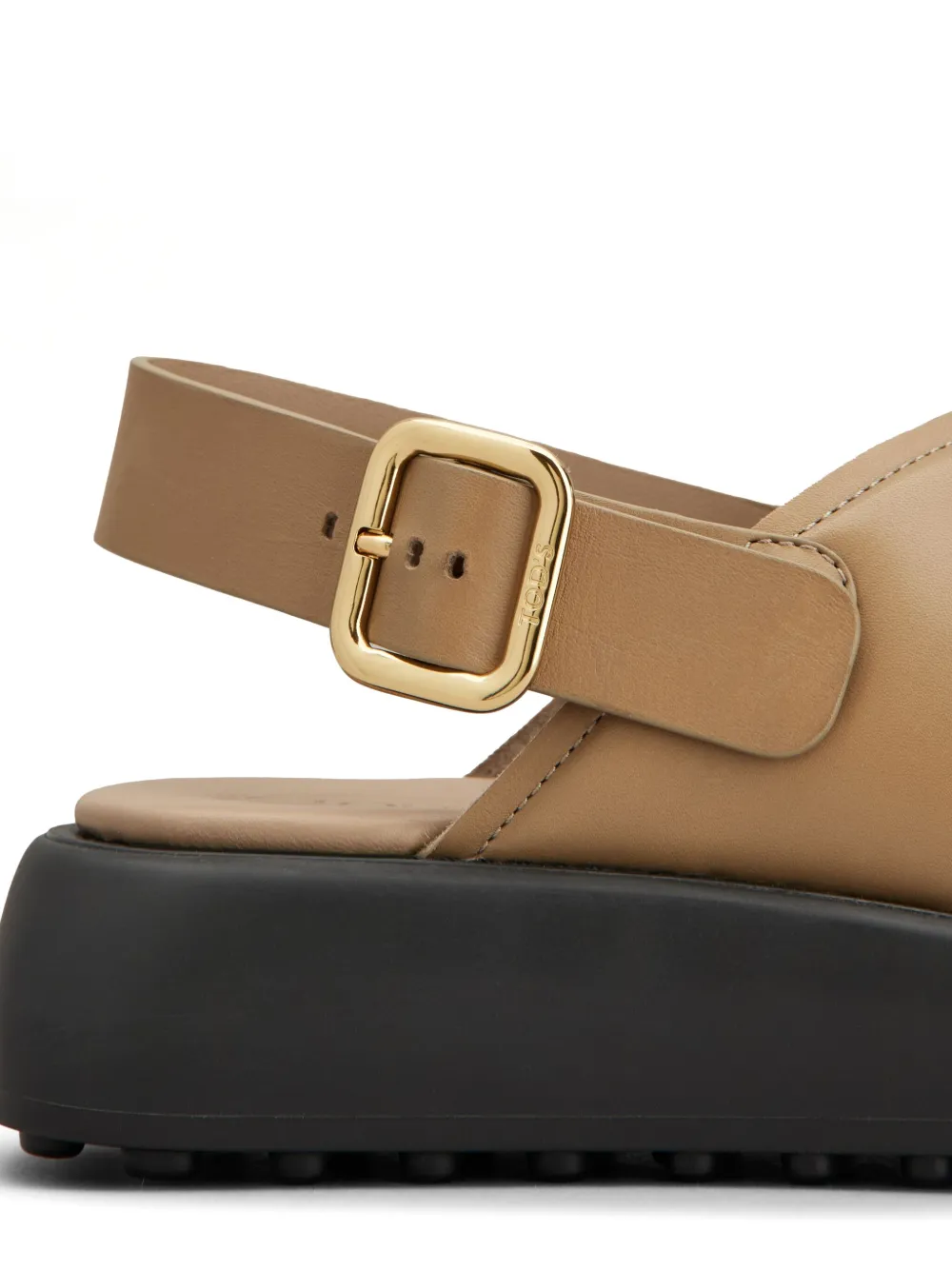 Tod's leather sandals Neutrals