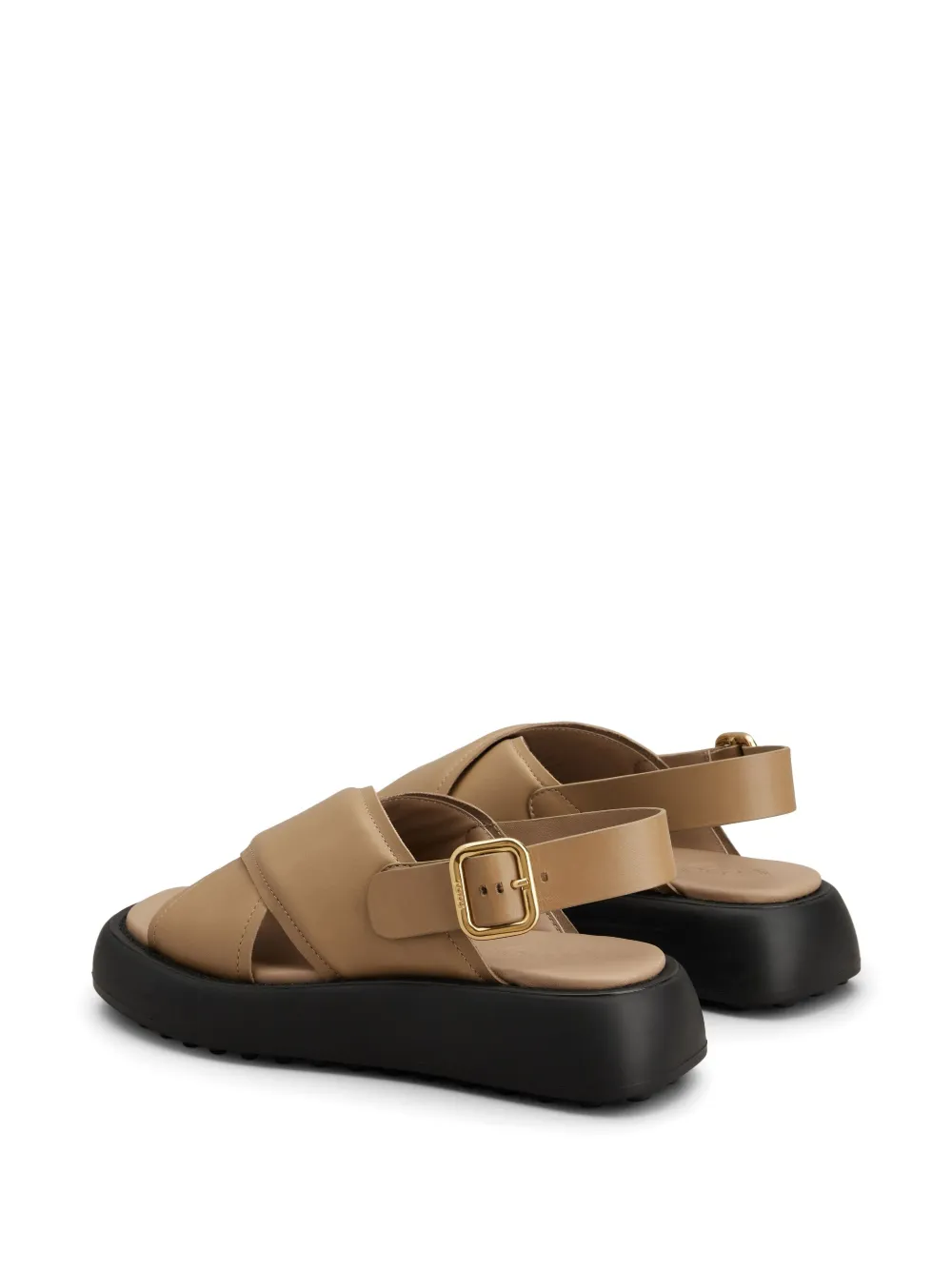 Tod's leather sandals Neutrals