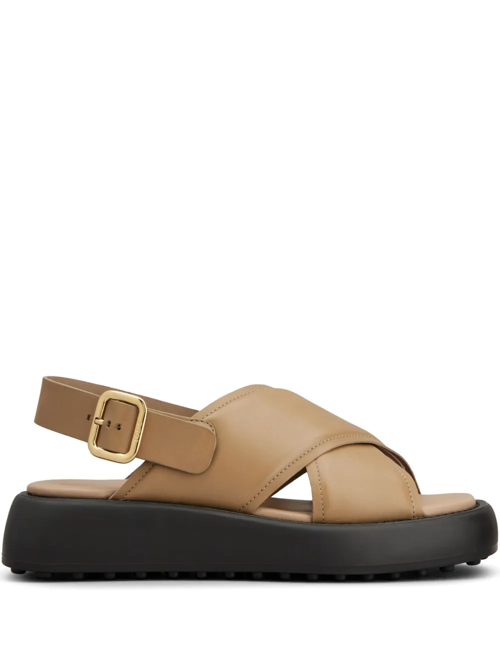 Tod's leather sandals Neutrals