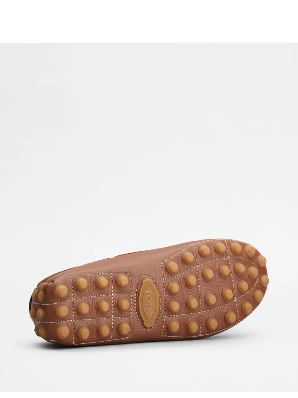 Tod's Gommino Bubble Loafers In Brown