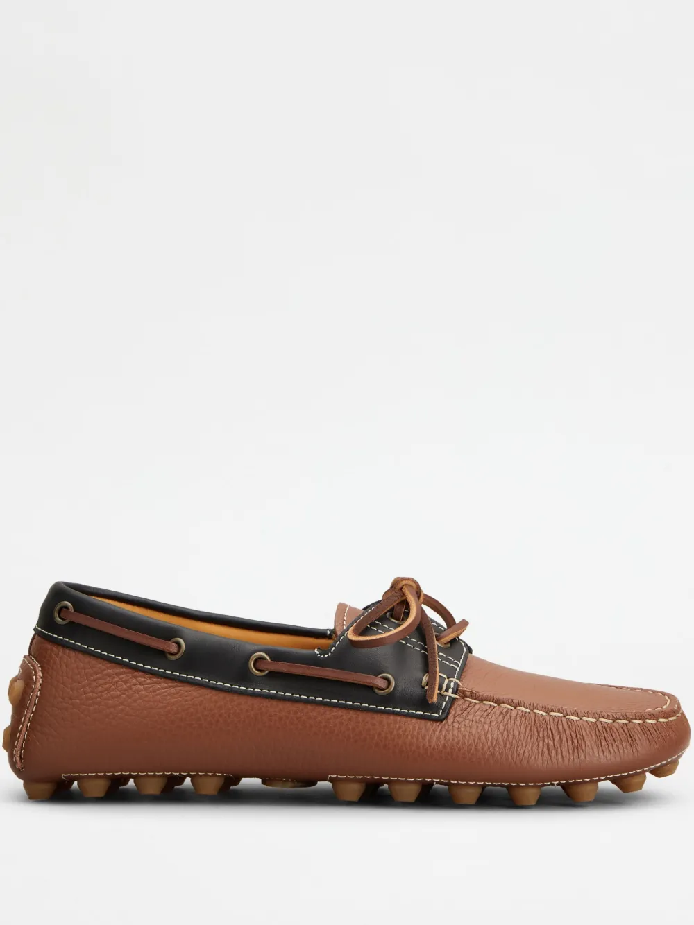 Tod's Gommino Bubble Loafers In Brown