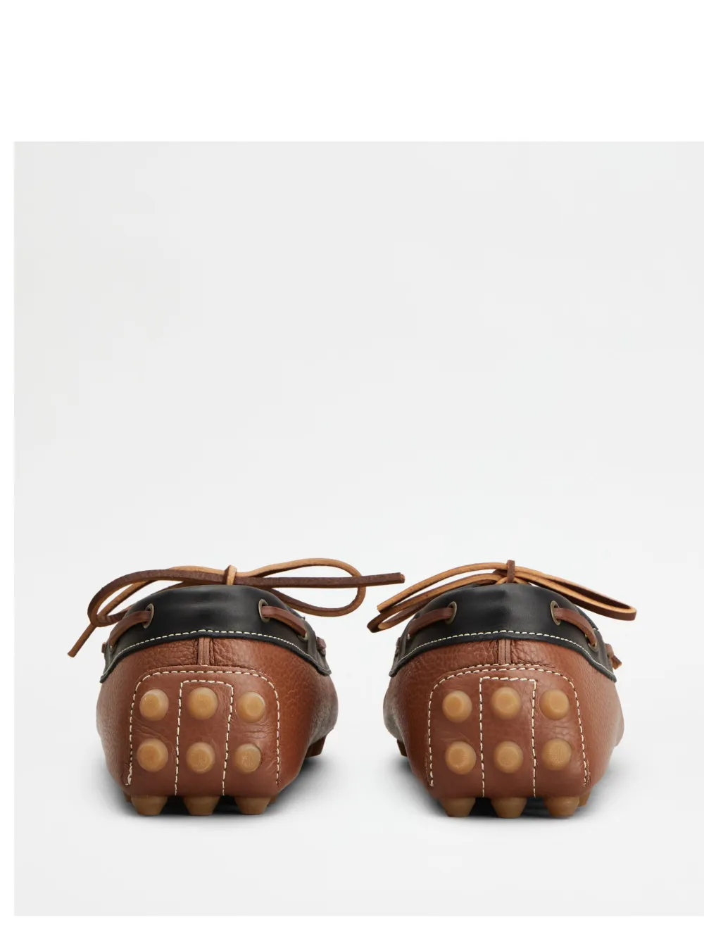Tod's Gommino Bubble Loafers In Brown