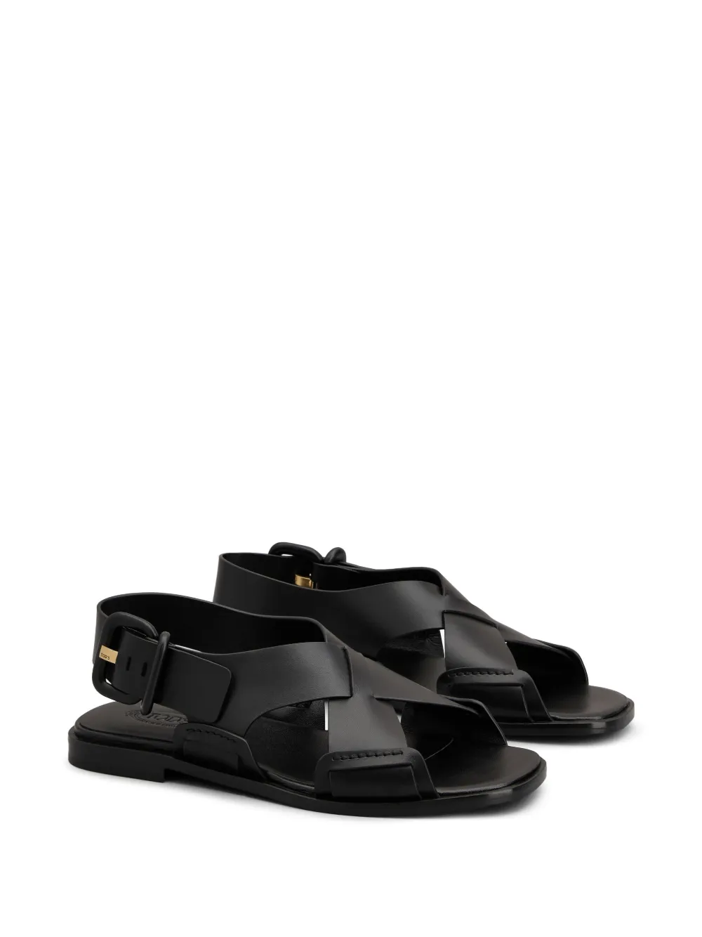 Tod's Leren sandalen - Zwart