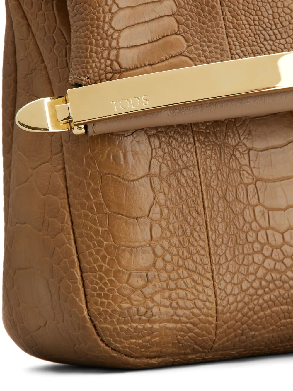 Tod's Leren clutch Bruin