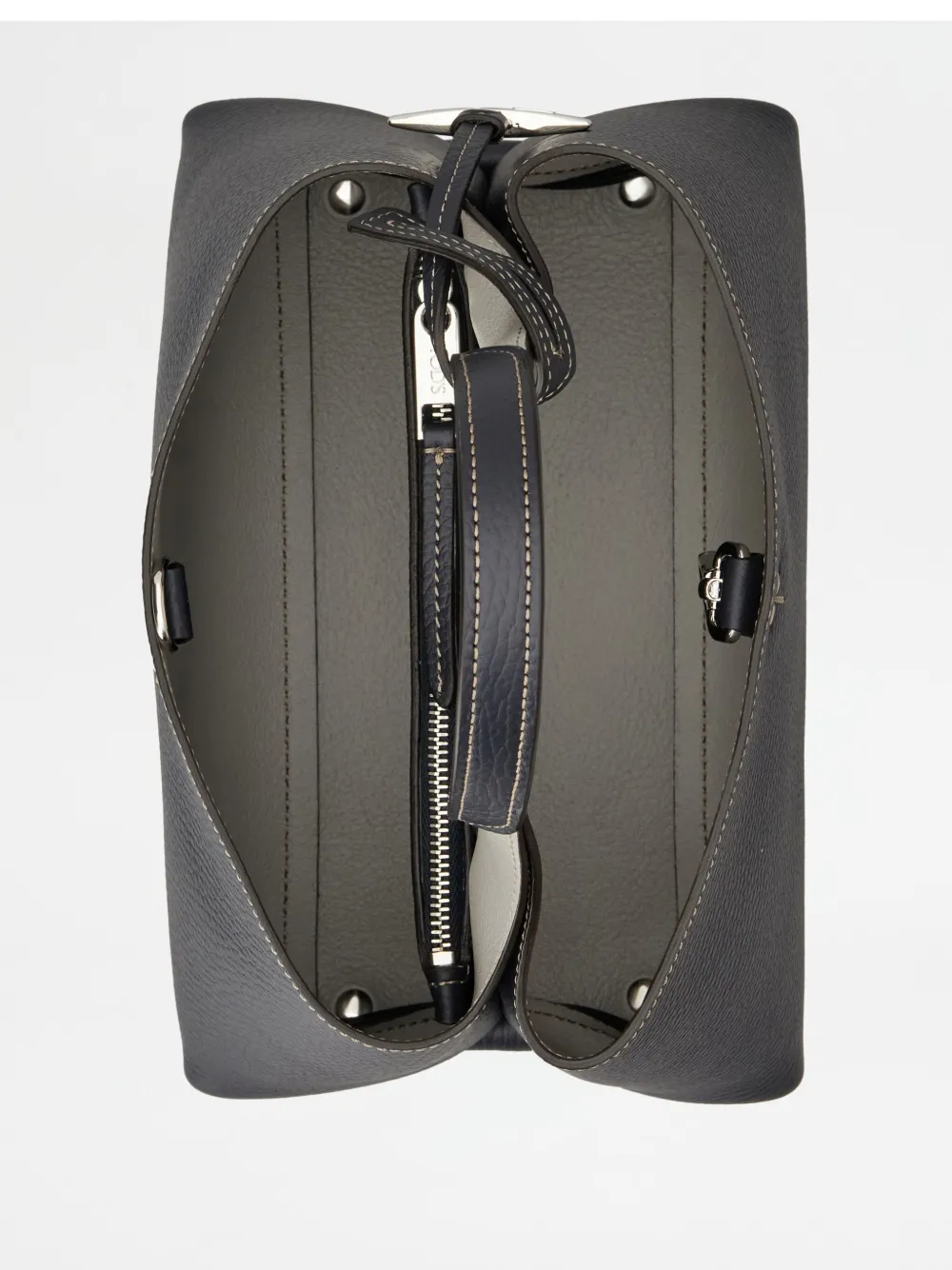 Tod's Leather Mini Bag In Blue