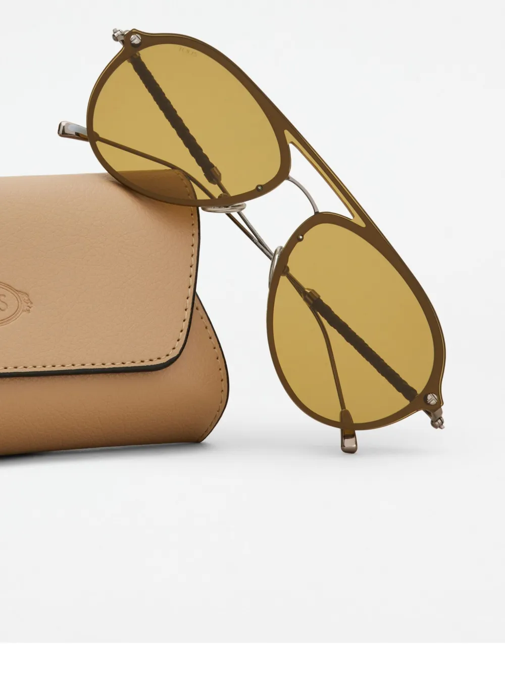 Tod's Pilot-frame Sunglasses In Silver