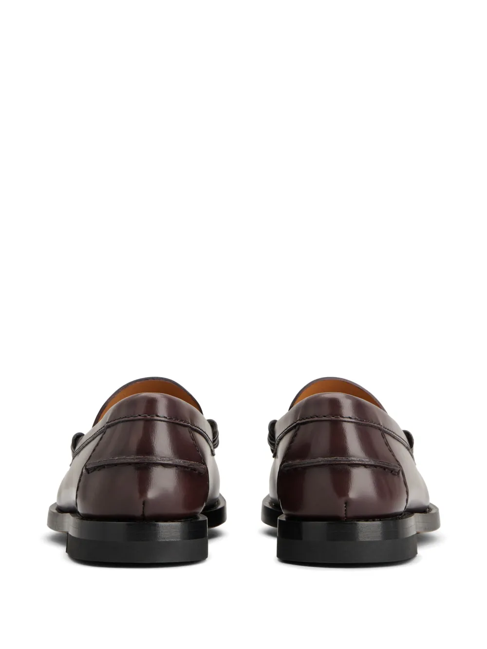 Tod's leather loafers Brown