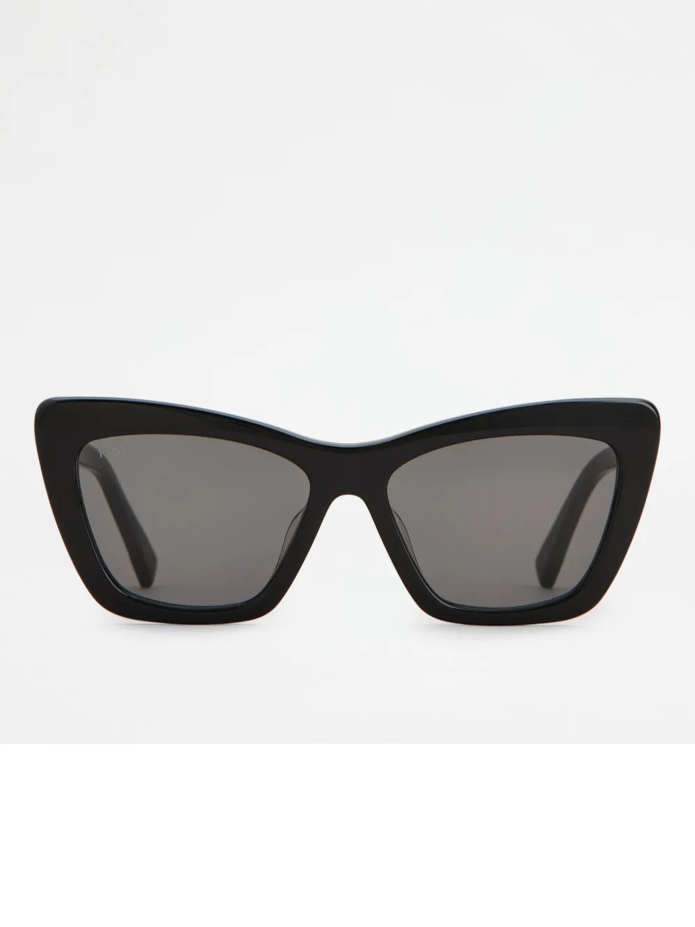 Tod's Logo-plaque Sunglasses In Black