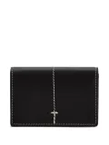 Tod's leather card holder - Black