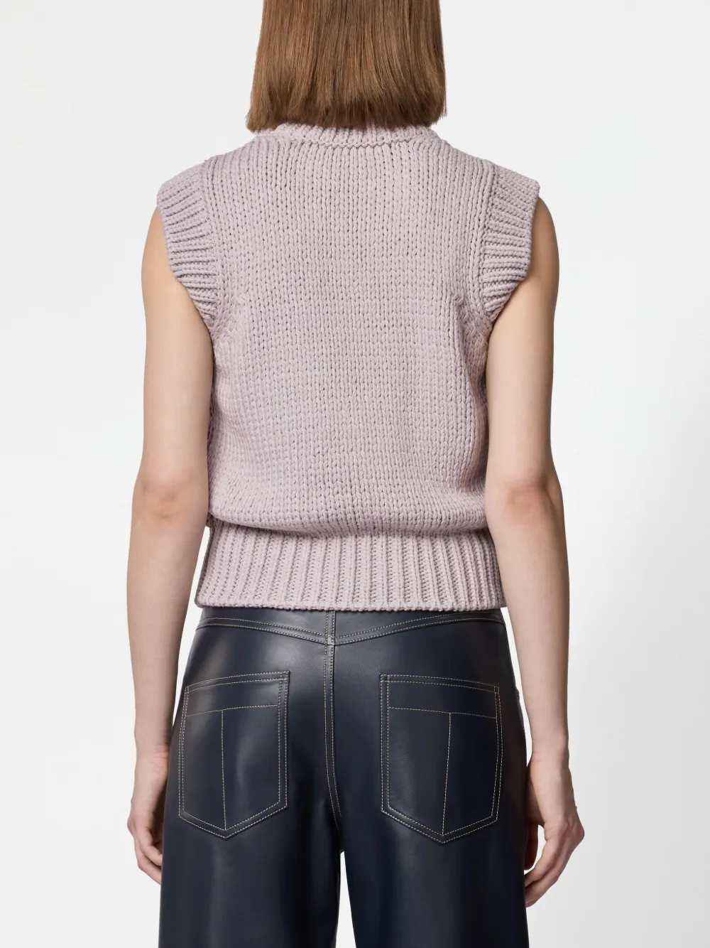 Tod's Knitted Top In Purple