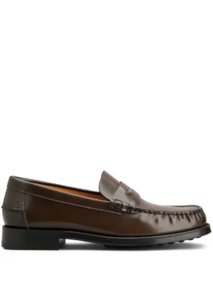 Tod's タッセル レザーローファー | ブラック | FARFETCH JP