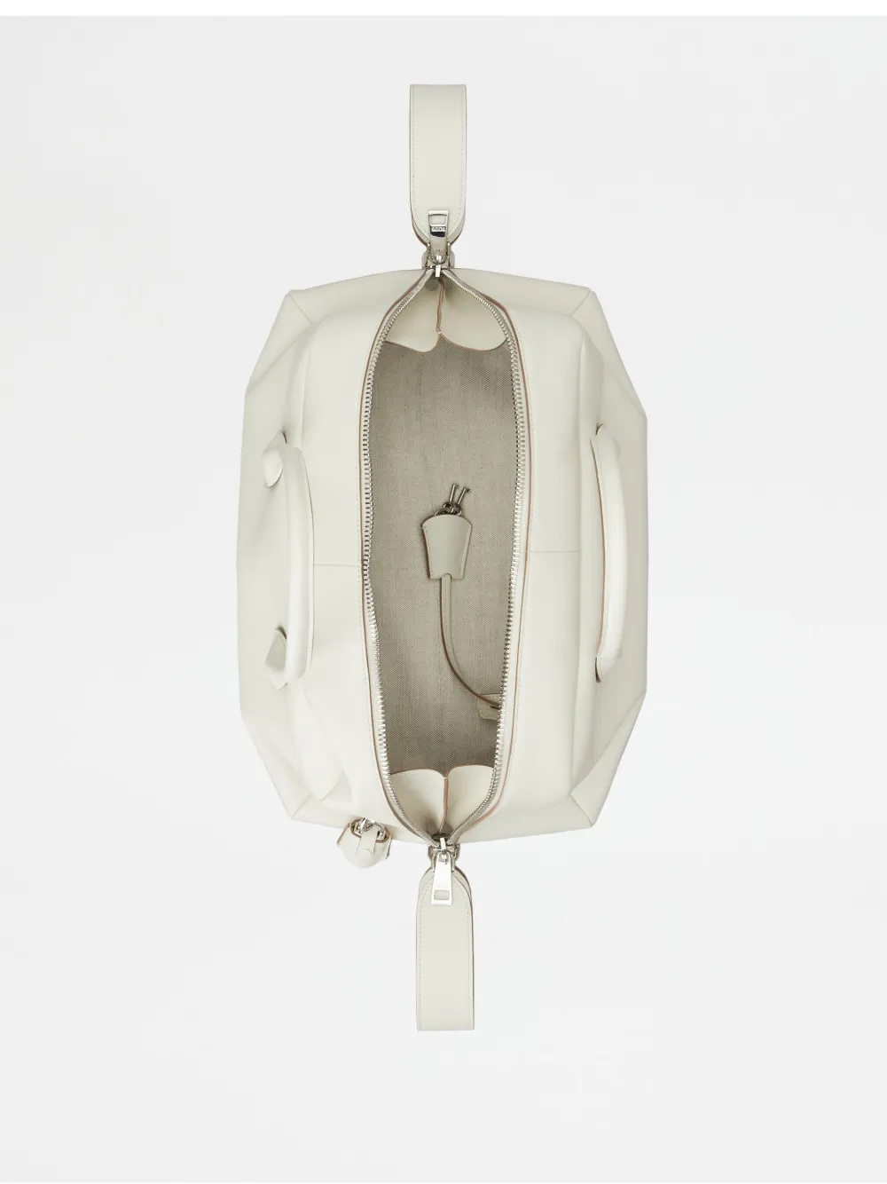 Tod's Medium Darsena Tote Bag In White