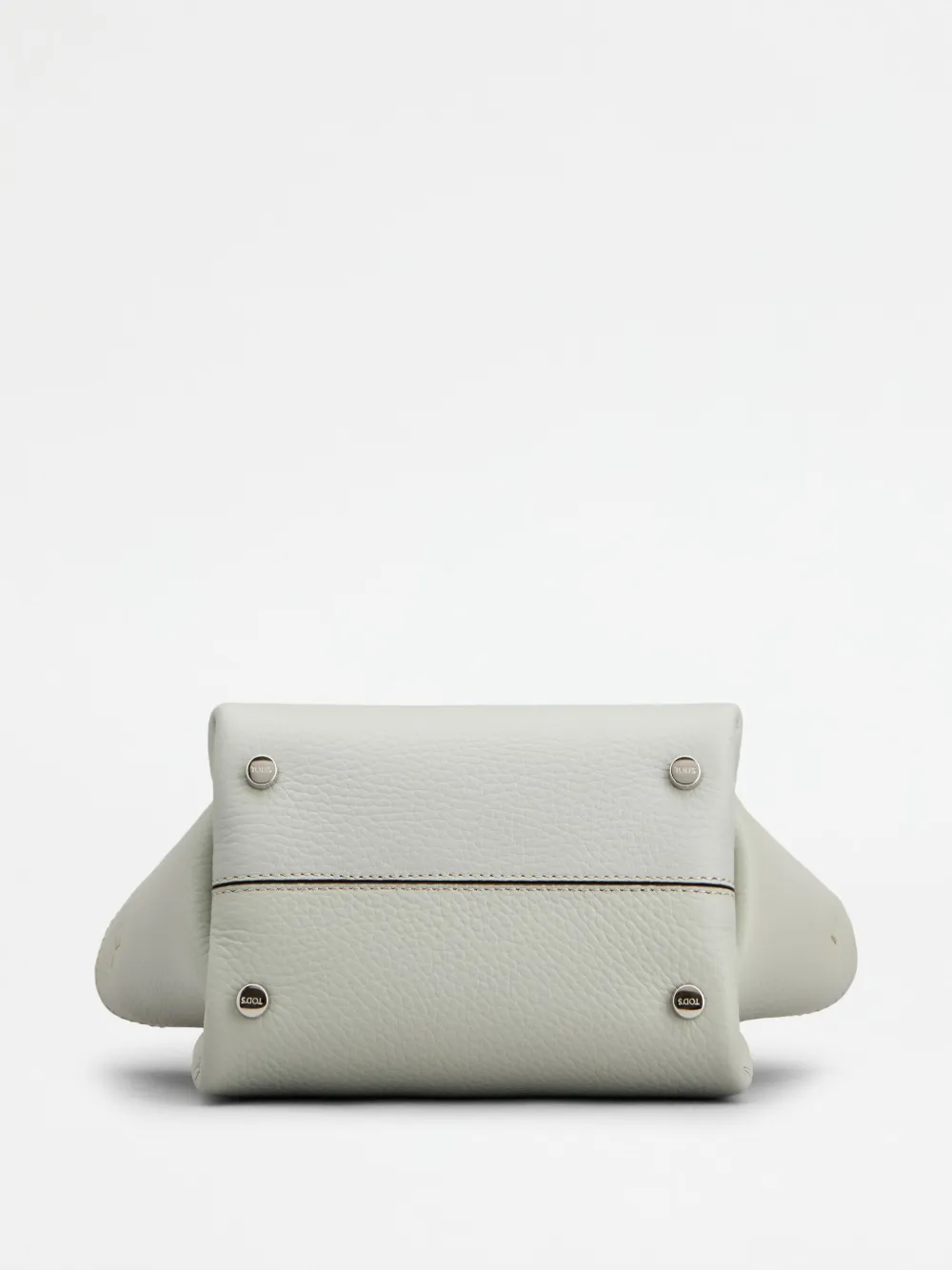 Tod's Leather Mini Bag In Grey