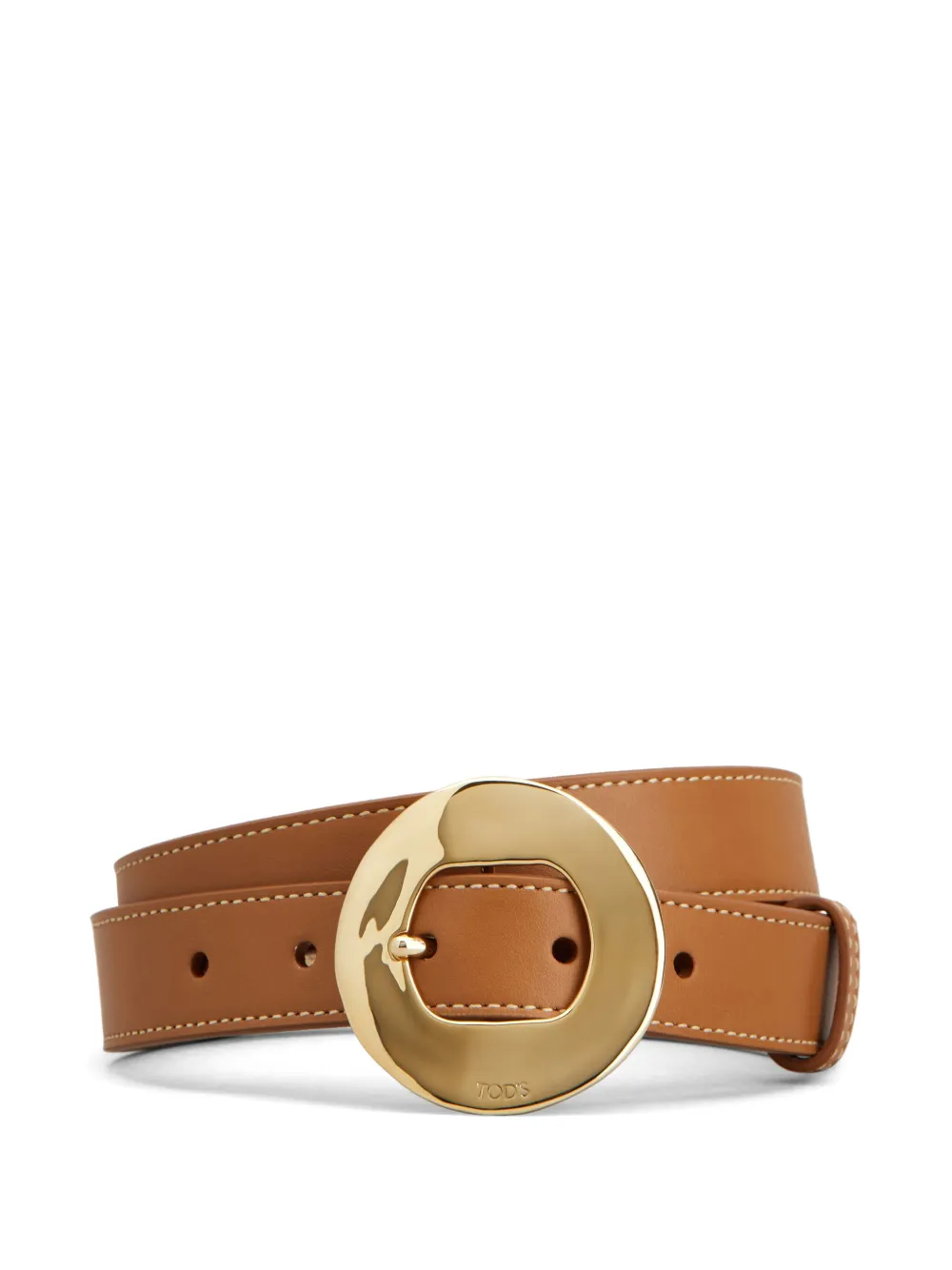 Tod's Leren riem Bruin