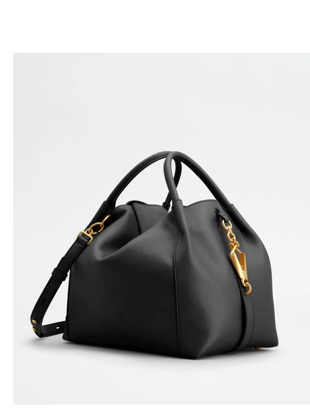 TOD'S SMALL LEATHER TOTE BAG