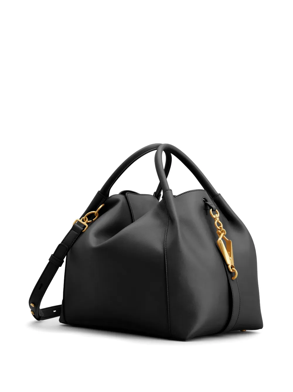 Tod's Leren shopper - Zwart