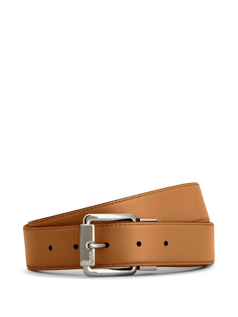 Tod's Omkeerbare suède riem Bruin