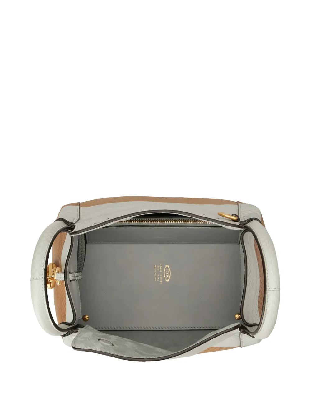 Tod's Kleine leren shopper Bruin