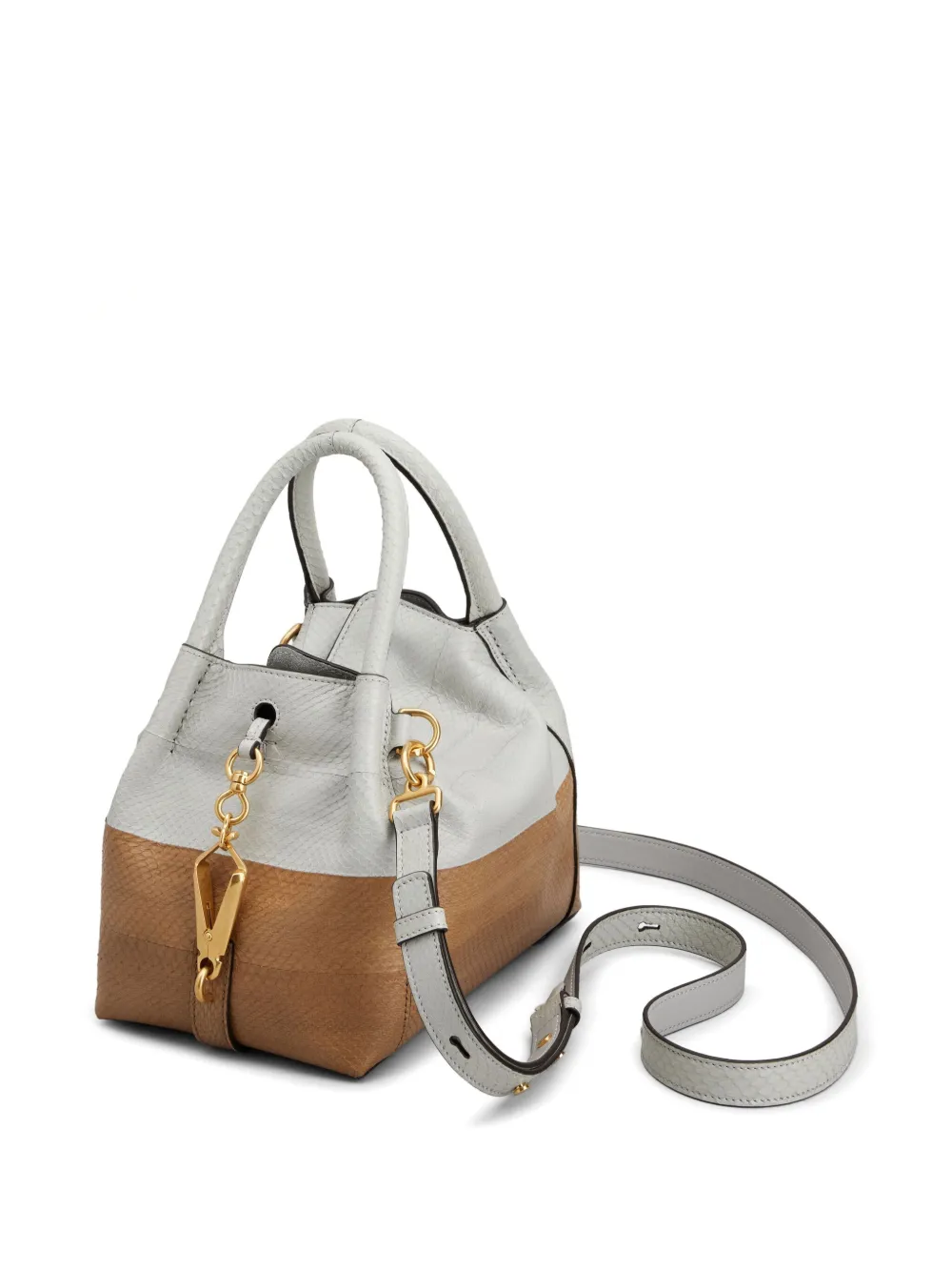 Tod's Kleine leren shopper Bruin