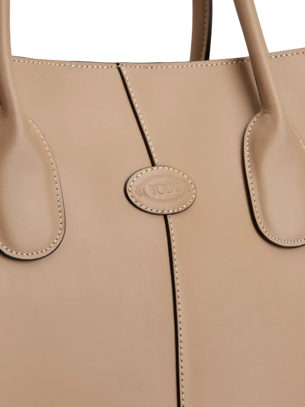 Tod's Medium leren shopper Beige