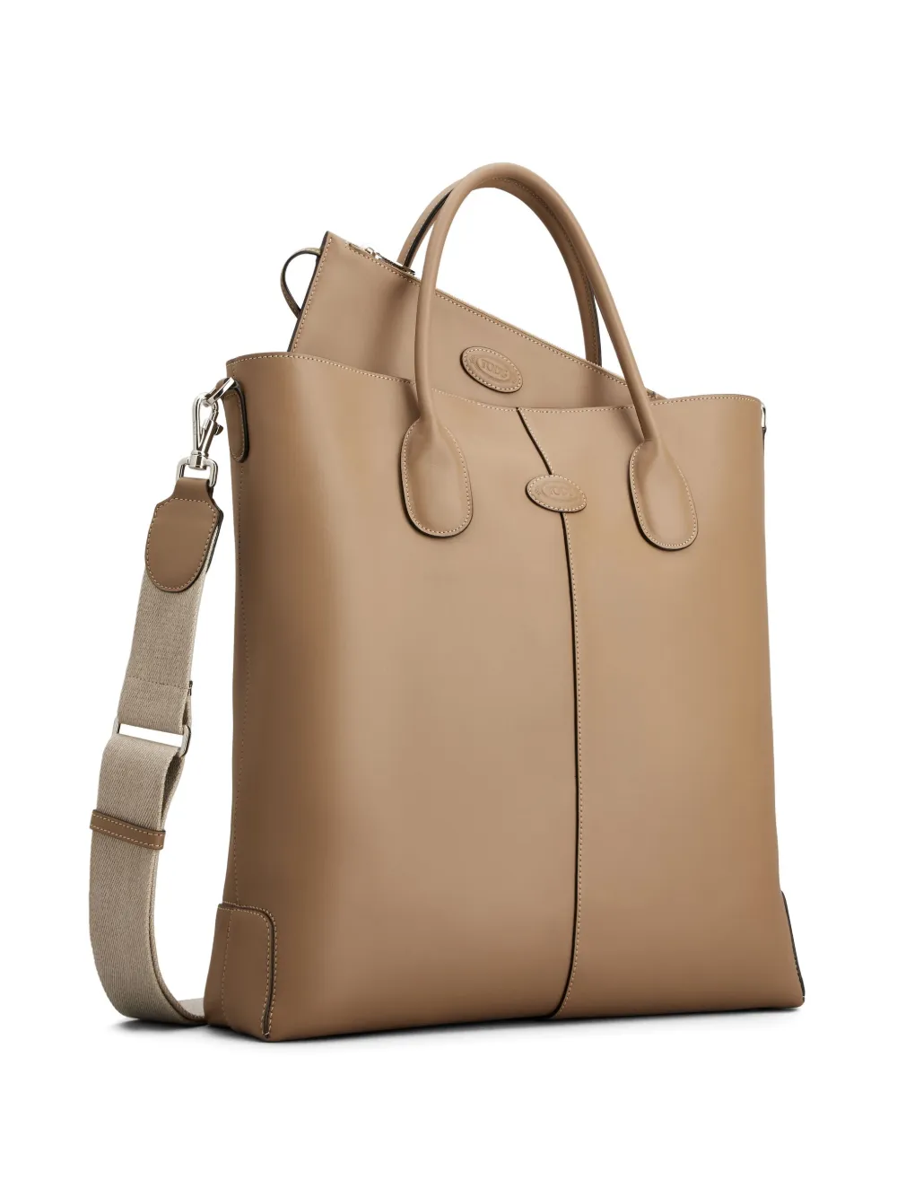 Tod's Medium leren shopper Beige